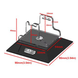 Maxbell Fishing Reel Stand Wheel Storage Bracket for Fishing Lovers Displaying Gifts