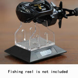 Maxbell Fishing Reel Stand Wheel Storage Bracket for Fishing Lovers Displaying Gifts