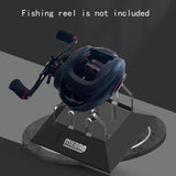 Maxbell Fishing Reel Stand Wheel Storage Bracket for Fishing Lovers Displaying Gifts