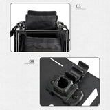 Maxbell Folding Table Lightweight Picnic Coffee Table for Patio Hiking Travel