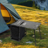 Maxbell Folding Table Lightweight Picnic Coffee Table for Patio Hiking Travel