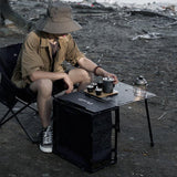 Maxbell Folding Table Lightweight Picnic Coffee Table for Patio Hiking Travel