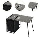 Maxbell Folding Table Lightweight Picnic Coffee Table for Patio Hiking Travel