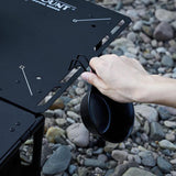 Maxbell Folding Table Lightweight Picnic Coffee Table for Patio Hiking Travel