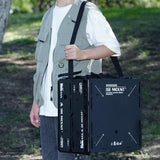 Maxbell Folding Table Lightweight Picnic Coffee Table for Patio Hiking Travel