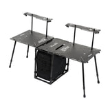 Maxbell Folding Table Ultralight with Storage Picnic Table for Barbecue Patio