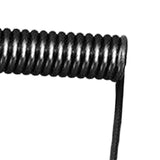 Maxbell Fishing Lanyard Wire Spring Cord Strap Retractable Safety Spring Coiled Rope Stretched 200cm