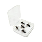 Maxbell 5x Foam Dry Fly Flies with High Carbon Hooks for Men Women Fisherman Anglers