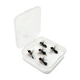 Maxbell 5x Foam Dry Fly Flies with High Carbon Hooks for Men Women Fisherman Anglers