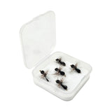 Maxbell 5x Foam Dry Fly Flies with High Carbon Hooks for Men Women Fisherman Anglers