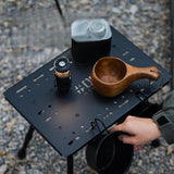 Maxbell Camping Table Compact Beach Table Sturdy Outdoor Table for Yard Patio Picnic