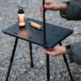 Maxbell Camping Table Compact Beach Table Sturdy Outdoor Table for Yard Patio Picnic