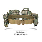 Maxbell Outdoor Waist Pack Adults Lightweight Adjustable Waist Tool Pouch for Travel