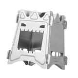 Maxbell Camping Wood Burner Compact with Carrying Bag for Emergency Garden Traveling Style A