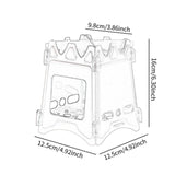 Maxbell Camping Wood Burner Compact with Carrying Bag for Emergency Garden Traveling Style B