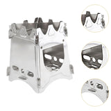 Maxbell Camping Wood Burner Compact with Carrying Bag for Emergency Garden Traveling Style B