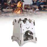 Maxbell Camping Wood Burner Compact with Carrying Bag for Emergency Garden Traveling Style C