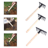Maxbell Gardening Rake Gardening Tool for Indoor Potted Plants Backyard Garden Beach 5 toothed