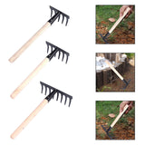 Maxbell Gardening Rake Gardening Tool for Indoor Potted Plants Backyard Garden Beach 5 toothed
