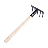 Maxbell Gardening Rake Gardening Tool for Indoor Potted Plants Backyard Garden Beach 5 toothed
