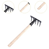 Maxbell Gardening Rake Gardening Tool for Indoor Potted Plants Backyard Garden Beach 5 toothed