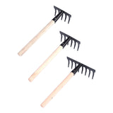 Maxbell Gardening Rake Gardening Tool for Indoor Potted Plants Backyard Garden Beach 5 toothed