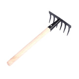Maxbell Gardening Rake Gardening Tool for Indoor Potted Plants Backyard Garden Beach 6 toothed