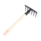Maxbell Gardening Rake Gardening Tool for Indoor Potted Plants Backyard Garden Beach 6 toothed