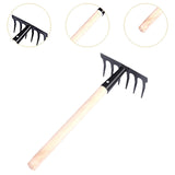 Maxbell Gardening Rake Gardening Tool for Indoor Potted Plants Backyard Garden Beach 6 toothed
