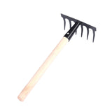 Maxbell Gardening Rake Gardening Tool for Indoor Potted Plants Backyard Garden Beach 6 toothed