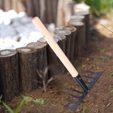 Maxbell Gardening Rake Gardening Tool for Indoor Potted Plants Backyard Garden Beach 8 toothed