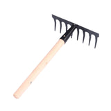 Maxbell Gardening Rake Gardening Tool for Indoor Potted Plants Backyard Garden Beach 8 toothed