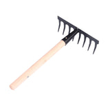 Maxbell Gardening Rake Gardening Tool for Indoor Potted Plants Backyard Garden Beach 8 toothed