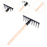 Maxbell Gardening Rake Gardening Tool for Indoor Potted Plants Backyard Garden Beach 8 toothed