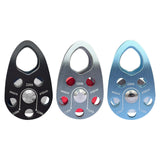Maxbell 22kN Side Plate Single Fixed Pulley for Engineering Simple Assembly Portable Black