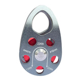 Maxbell 22kN Side Plate Single Fixed Pulley for Engineering Simple Assembly Portable Grey