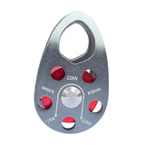 Maxbell 22kN Side Plate Single Fixed Pulley for Engineering Simple Assembly Portable Grey