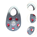Maxbell 22kN Side Plate Single Fixed Pulley for Engineering Simple Assembly Portable Grey