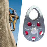 Maxbell 22kN Side Plate Single Fixed Pulley for Engineering Simple Assembly Portable Grey