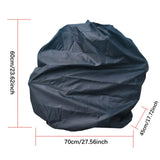 Maxbell Folding Bike Cover Dustproof Bottom Drawstring for Garage Indoor Living Room 70x60cm for 14to16in
