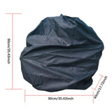 Maxbell Folding Bike Cover Dustproof Bottom Drawstring for Garage Indoor Living Room 90x90cm for 20to22in