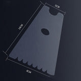 Maxbell Bicycle Clear Acrylic Support Stable Clear Compact Lightweight Bicycle Stand Large