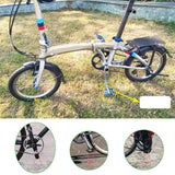 Maxbell Bicycle Clear Acrylic Support Stable Clear Compact Lightweight Bicycle Stand Small