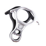 Maxbell 40kN 8 Shape Descender Rappelling Gear for Training Accessory Aluminum Alloy Black