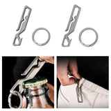 Maxbell Outdoor Multitool Compact Bottle Opener for Backpacking Men Home Improvement Sandblasting