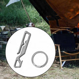 Maxbell Outdoor Multitool Compact Bottle Opener for Backpacking Men Home Improvement Sandblasting