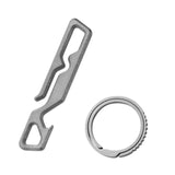 Maxbell Outdoor Multitool Compact Bottle Opener for Backpacking Men Home Improvement Sandblasting