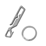 Maxbell Outdoor Multitool Compact Bottle Opener for Backpacking Men Home Improvement Sandblasting