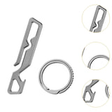 Maxbell Outdoor Multitool Compact Bottle Opener for Backpacking Men Home Improvement Stone Washing