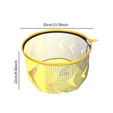 Maxbell Fishing Landing Net Head Fishing Tackle Fish Netting Alloy Fishing Nets Head 35cm